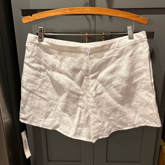 Reformation Clover Linen Micro Skort - Picture 4 of 6